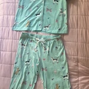 Pajamagram Medium Cotton Dog PJ Set